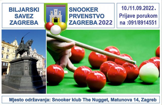 Snooker prvenstvo Zagreba 2022.