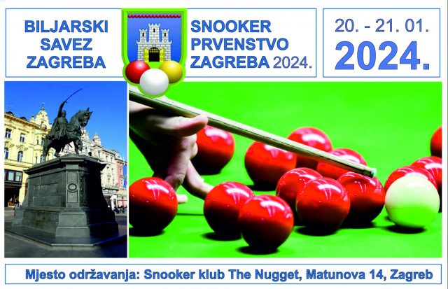 Snooker prvenstva Zagreba 2024.
